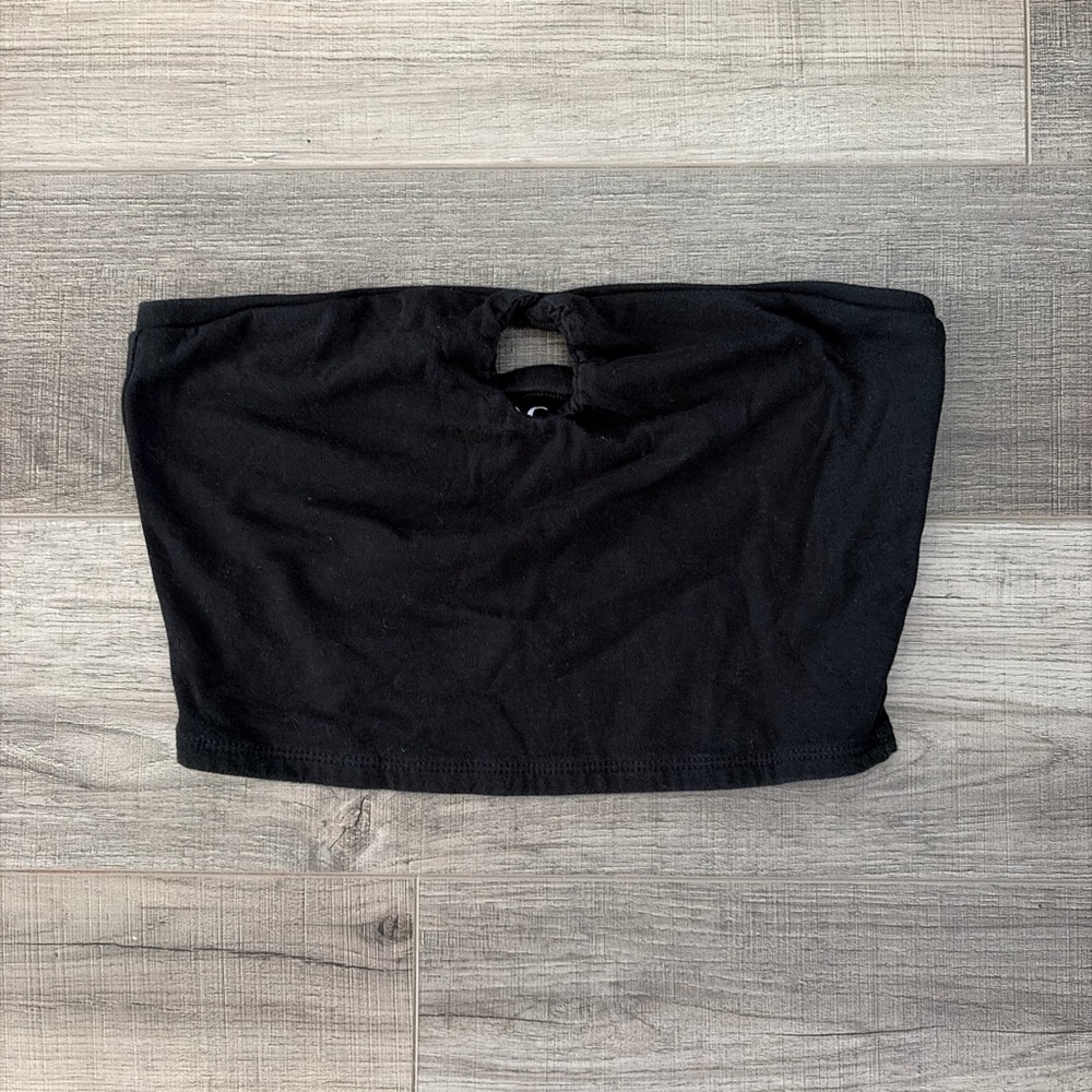 PacSun Black Cutout Tube Top
